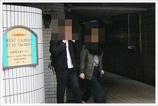 浮気調査は証拠を掴むことから。